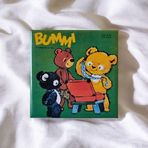 Bummi retro reklame ddr - retro, |