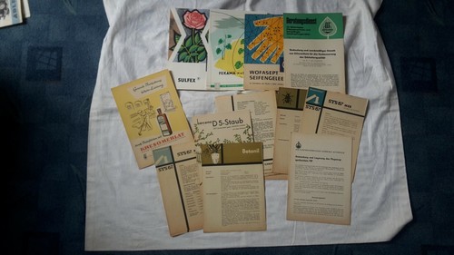 Ddr konvolut werbung - ddr,