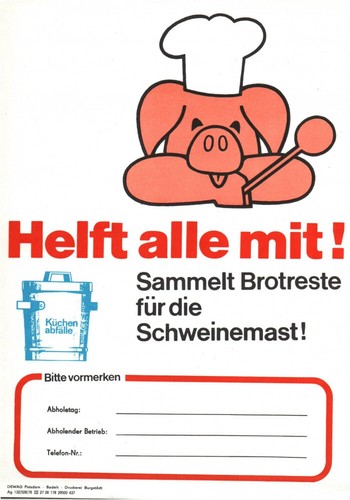 Ddr blatt speckitonne - ddr,