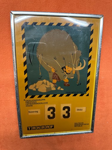 Werbung alter wand kalender - werbung,