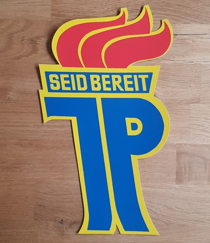 Ddr plasteschild seid - plasteschild, jp
