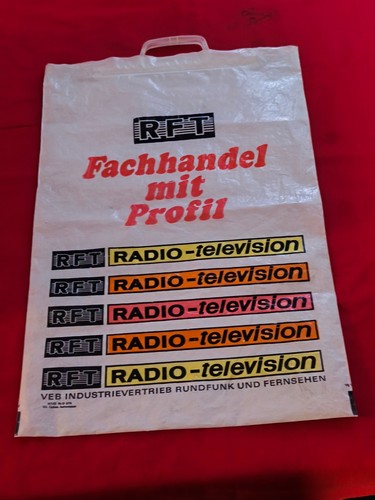 Ddr plastiktüte tüte beutel - ,