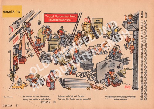 Ddr arbeitsschutz suchbild - ddr,