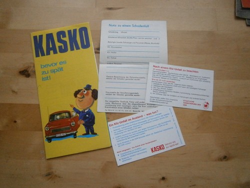 Kasko konvolut ddr kfz - konvolut,