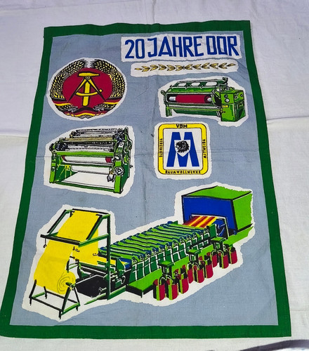 Ddr tuch souvenir propaganda - tuch, souvenir,