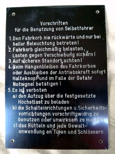 Schild blech alt werkstatt - schild, ddr
