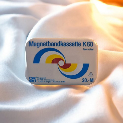 Magnetbandkassette k60 ddr - magnetbandkassette,