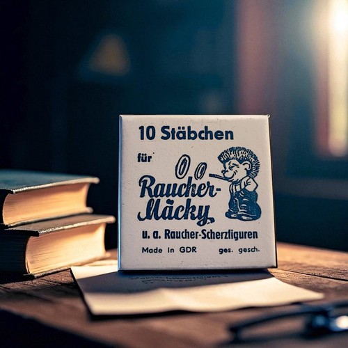 Raucher mäcky ddr retro - raucher,