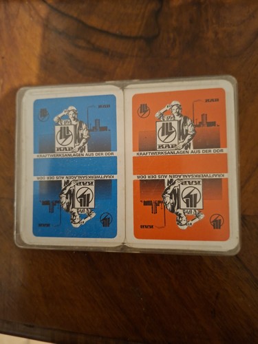 Ddr romme spiel - mit, werbung